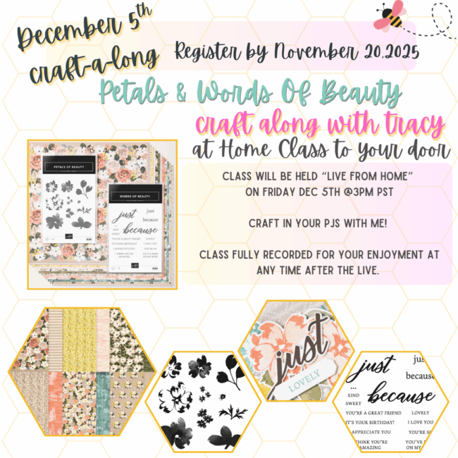 Dec Craft Along Class Graphic